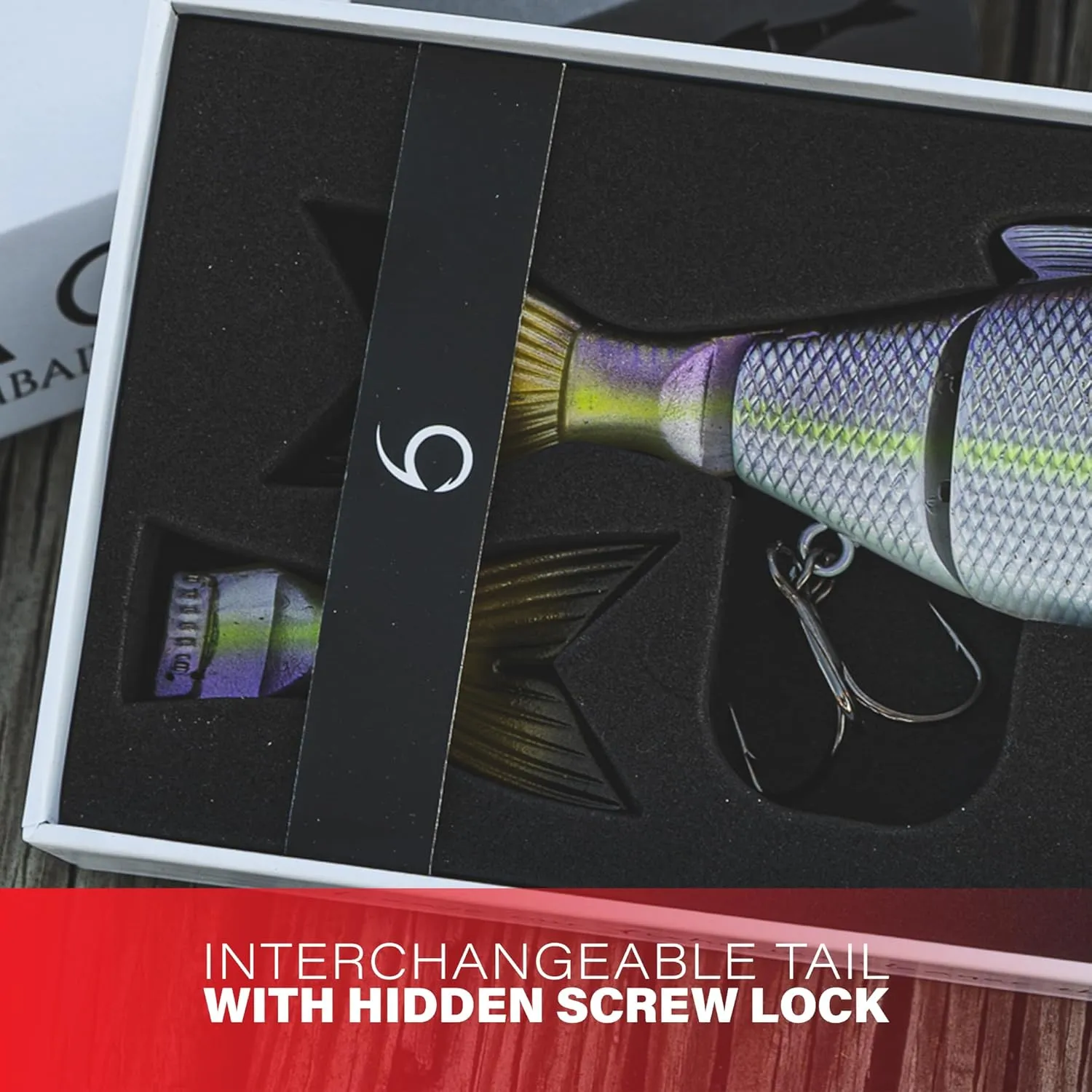 6TH SENSE Trace 6" Multi-Jointed Swimbait - 4-Piece Life-Like Action - Premium 3D Eyes and Scales - Sharp Black Nickel Hooks - Bass Fishing Lure