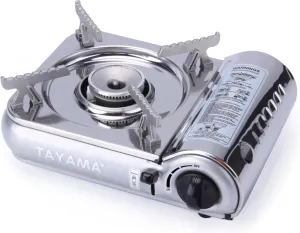 7,000 BTU Mini Stainless Steel Butane Gas Portable Camping Stove