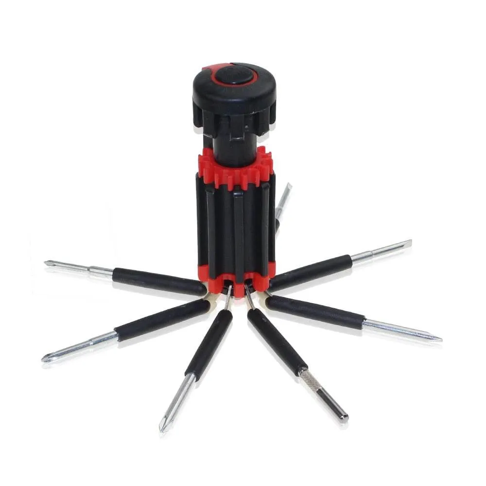 8-in-1 LED Screwdriver Set - Foldable Multi-Tool