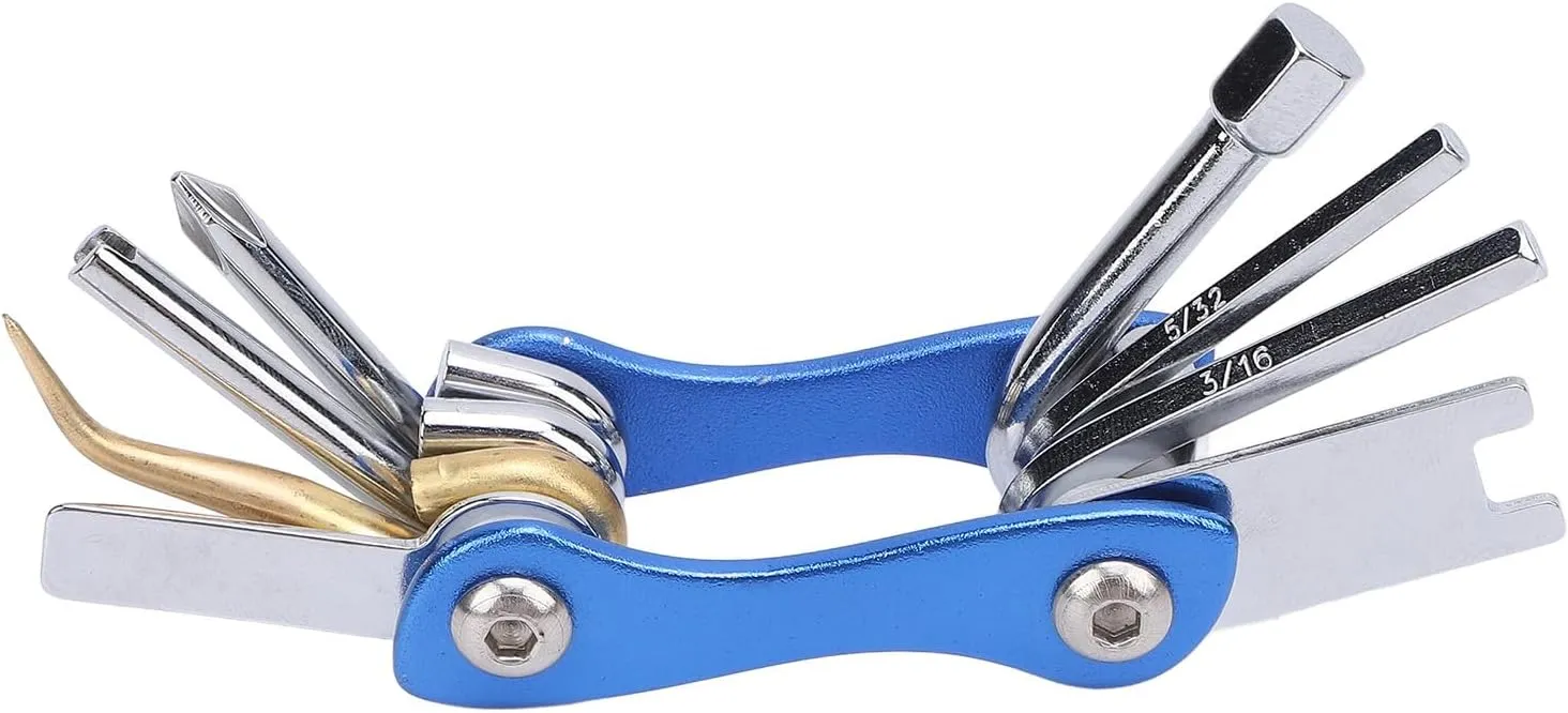 8 in 1 Scuba Diving Repair Multi Tool, 420 Stainless Steel Compact Multi Dive Tool Scuba Multi Tool for BCD Cylinder Installation Maintenance
