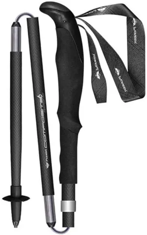 99% Carbon Fiber Trekking Poles – 1pc Lightweight Adjustable Hiking Stick with Quick Lock, EVA Ergonomic Handle, Tungsten Steel Tip, Collapsible for Backpacking, Camping, and Travel
