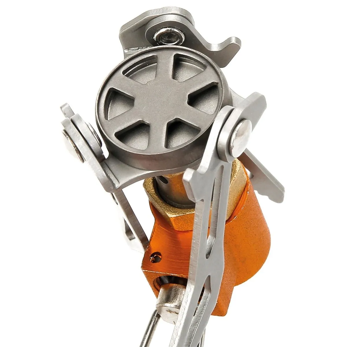 A.Blochl portable camping hiking burner stove foldable lightweight titanium NEW