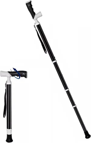 Adjustable Hiking Poles-Handle 90° Rotation 38~105CM Trekking Poles Hiking Poles with Quick Lock System Lightweight Collapsible(38~105cm)