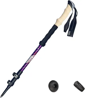 Adjustable Walking Trekking Poles Light Weight Walking Hiking Stick Telescopic Climbing Stick for Men and Women
