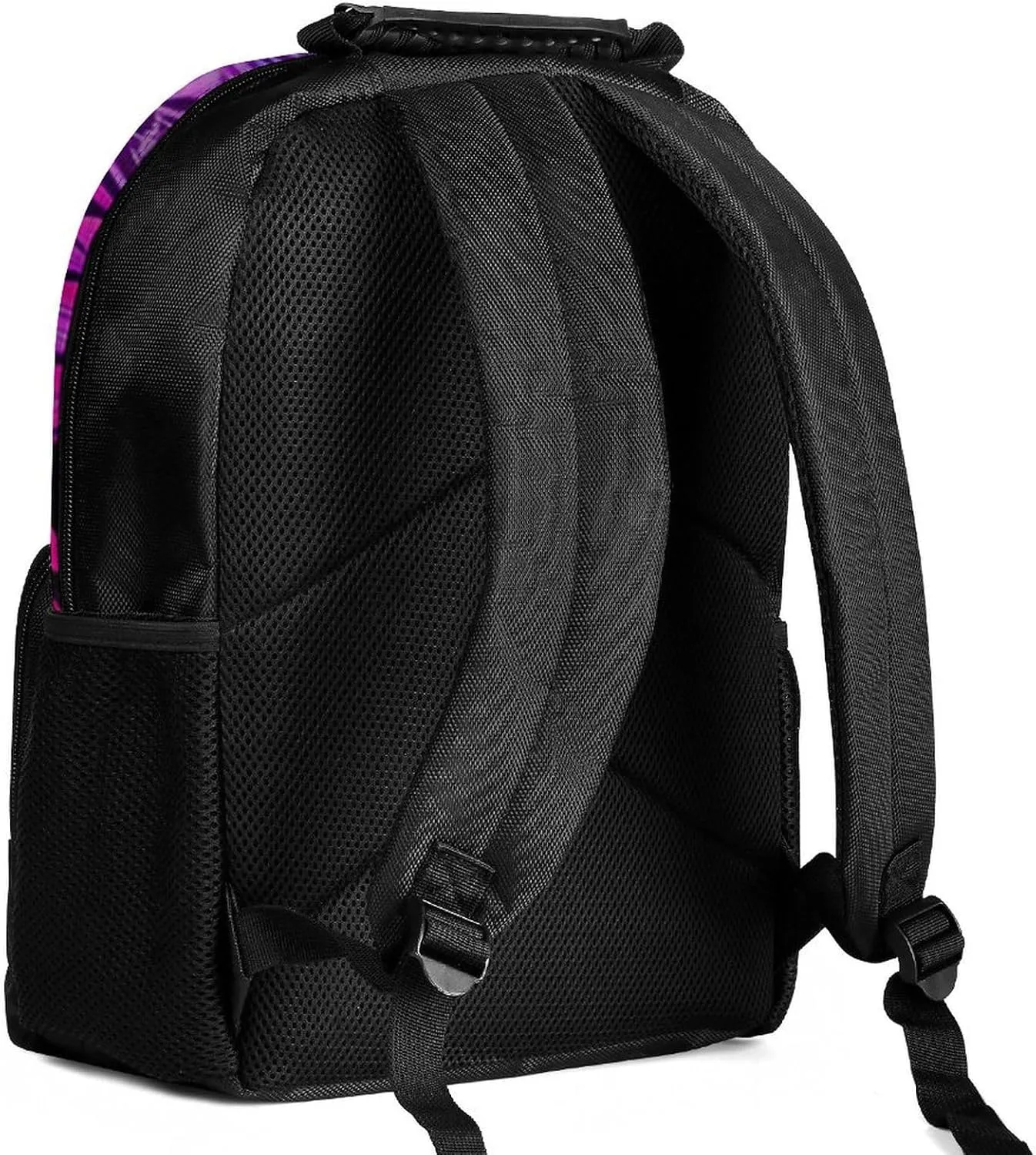 Adults Lightweight Cute Abstract Owl Psychedelic Art Rucksacks Large Capacity Bookbag With Adjustable Shoulder Straps for Trekking Outdoors Bicycle