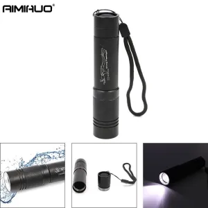 AIMIHUO T6 LED Flashlight Diving Lamp Powerful 80 Meters Underwater Flashlight LED Lantern Waterproof Torch For 18650 Battery