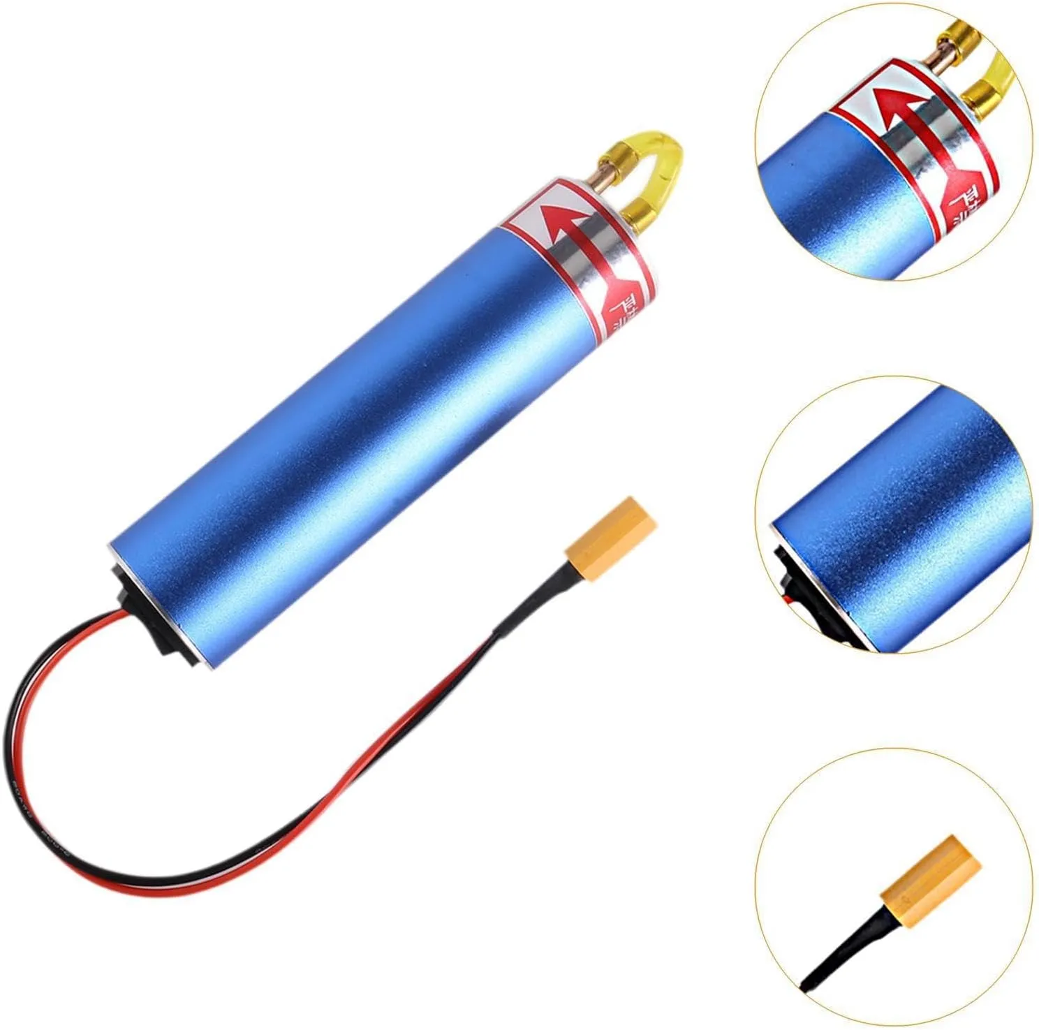Aircraft Electric Gear Pump Gasolene Engine Pump Heat-Resistant Pump Controller for RC Model Forward and Backward Pumping, Type 1