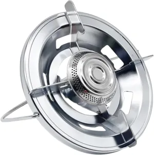 Alasum Outdoor Camping Gas Burner Stove Windproof Cooking Head for Picnics Camping Supplies Portable Durable Design for Outdoor Activities for Cooking While Traveling