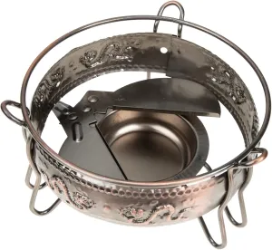 Alcohol Stove Camping Bronze Stove High-temperature Resistant Compact and Lightweight Design for Dry Pot Stewing