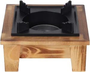 Alcohol Wood Stove, Portable Barbecue Alcohol Oven Stove Furnace Kitchenware Cooking Utensil for Outdoor Picnic Cooking Grill for Camping, Picnics