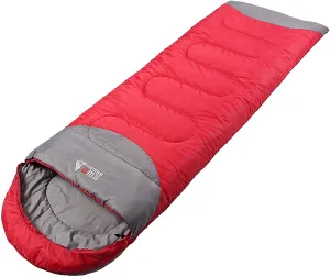 All Season Splicable Sleeping Bag Outdoor Portable Waterproof Cotton Heat Retain Sleeping Bag for Adults & Kids - Indoor & Outdoor: Camping, Backpacking, Hiking,