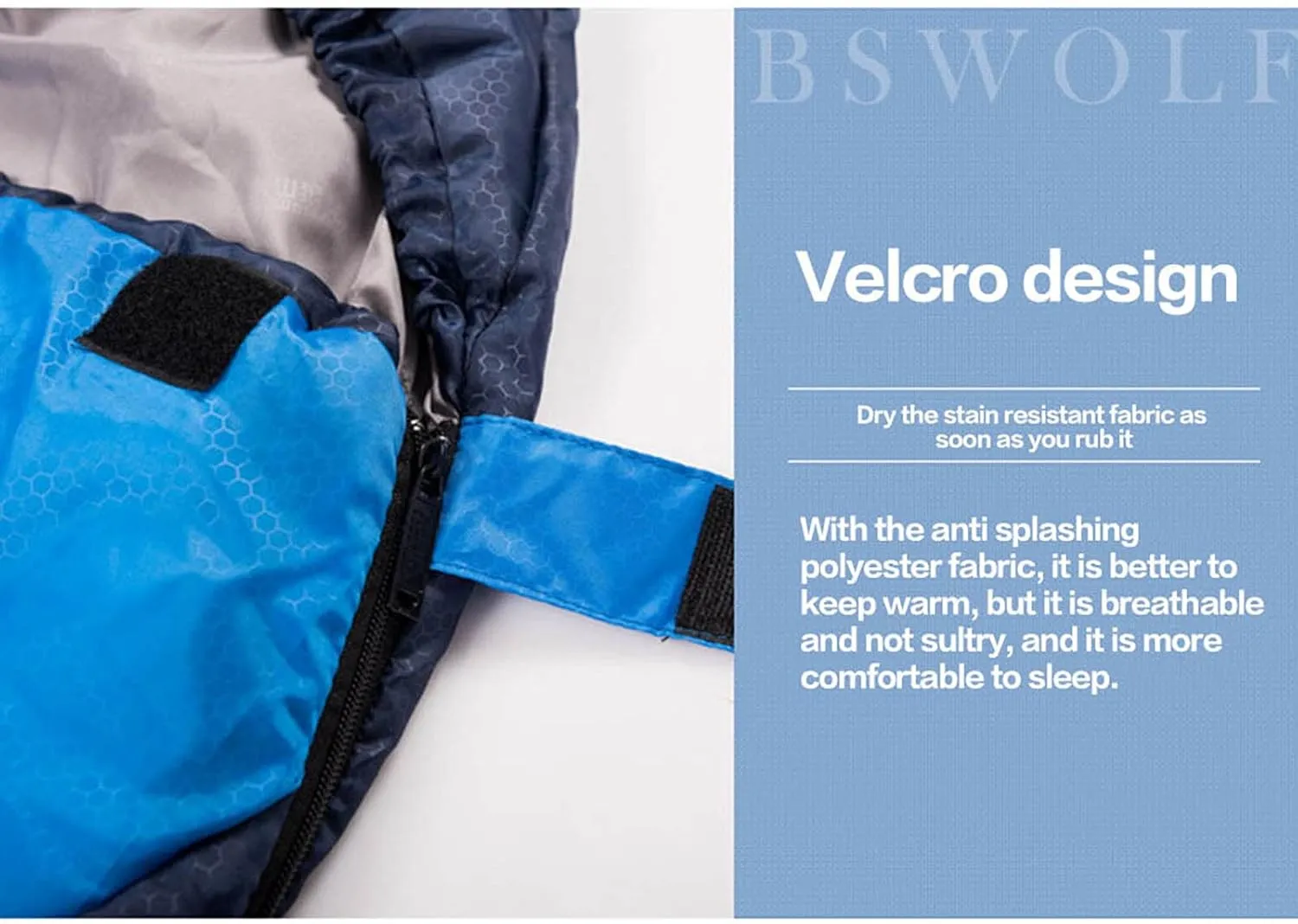 All Season Splicable Sleeping Bag Outdoor Portable Waterproof Cotton Heat Retain Sleeping Bag for Adults & Kids - Indoor & Outdoor: Camping, Backpacking, Hiking,