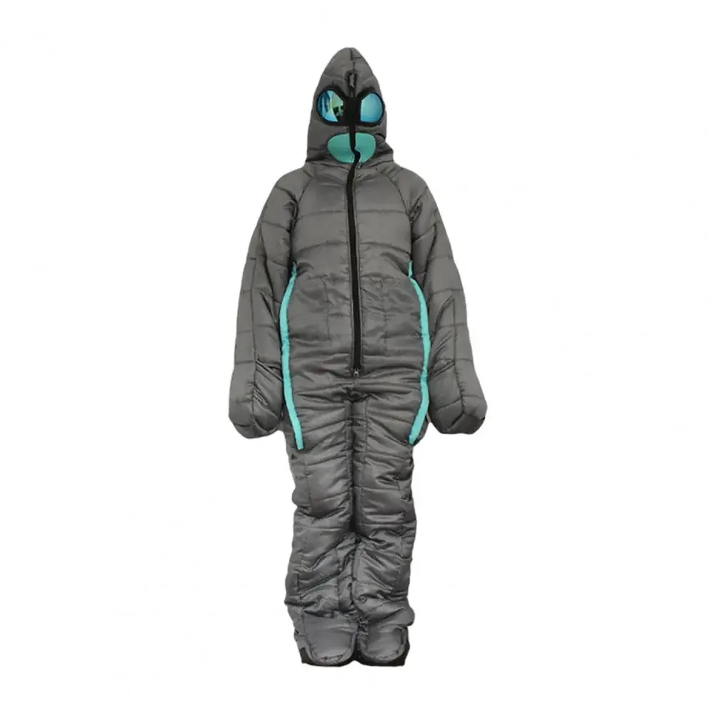 All-Weather Alien Sleeping Bag: Waterproof Camping Gear for Universal Comfort