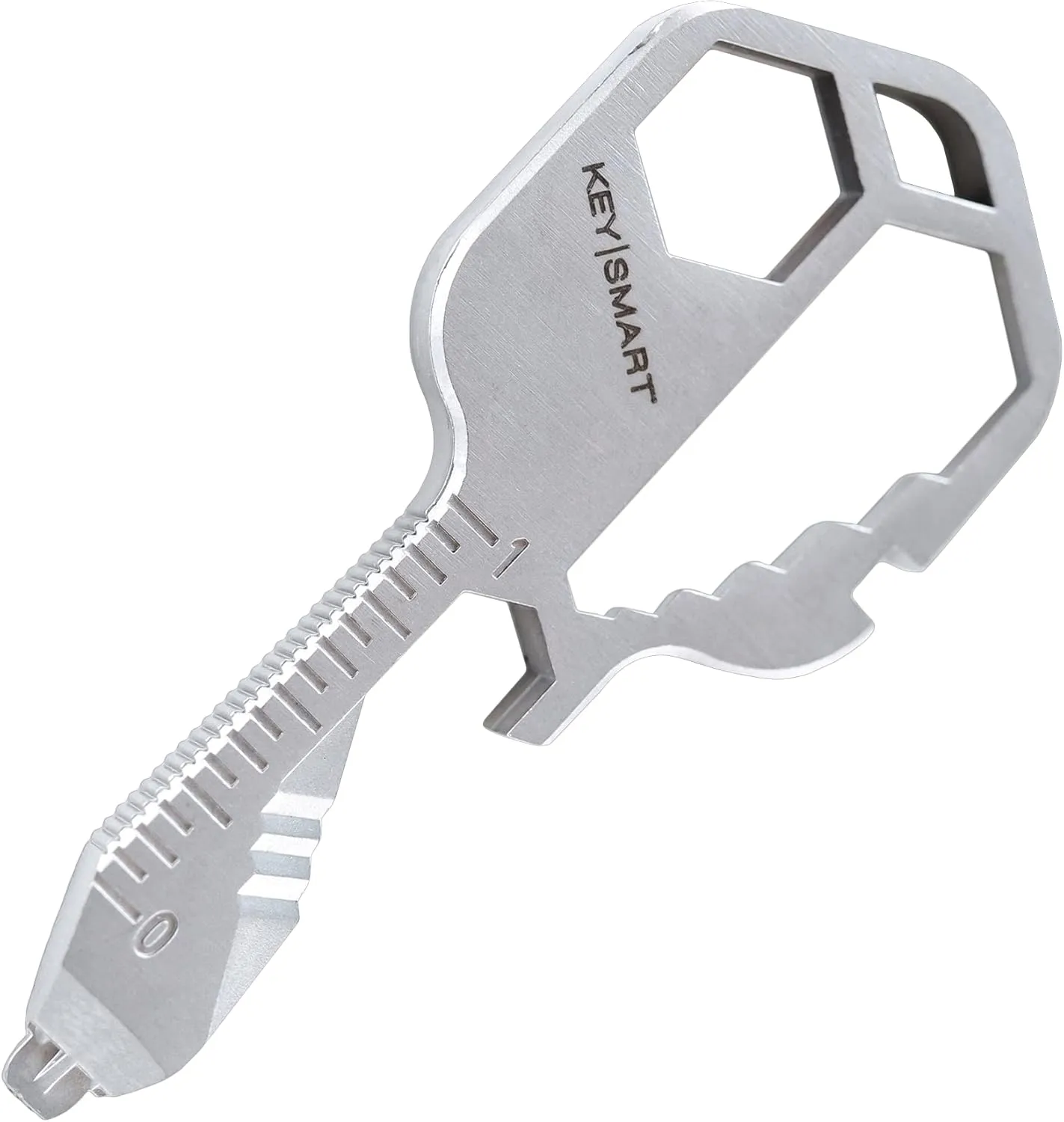 AllTul Ghost - KeySmart Multitool, 16-in-1 Bottle Opener, TSA Approved, Multifunction Key Shaped Pocket Multi-Tool