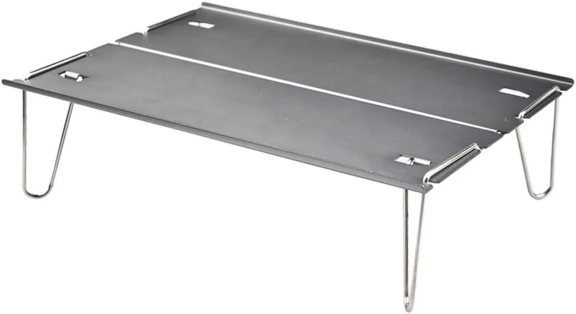 Aluminum Compact Mini Camping Table for BBQ Folding Picnic Outdoor Table Lightweight Portable