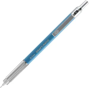 ALVIN DM07 Draft/Matic® Mechanical Pencil, 0.7mm, Stainless Steel Drawing and Design Tool for Students and Professionals, Great for Drafting, Architecture, Engineering, and Art