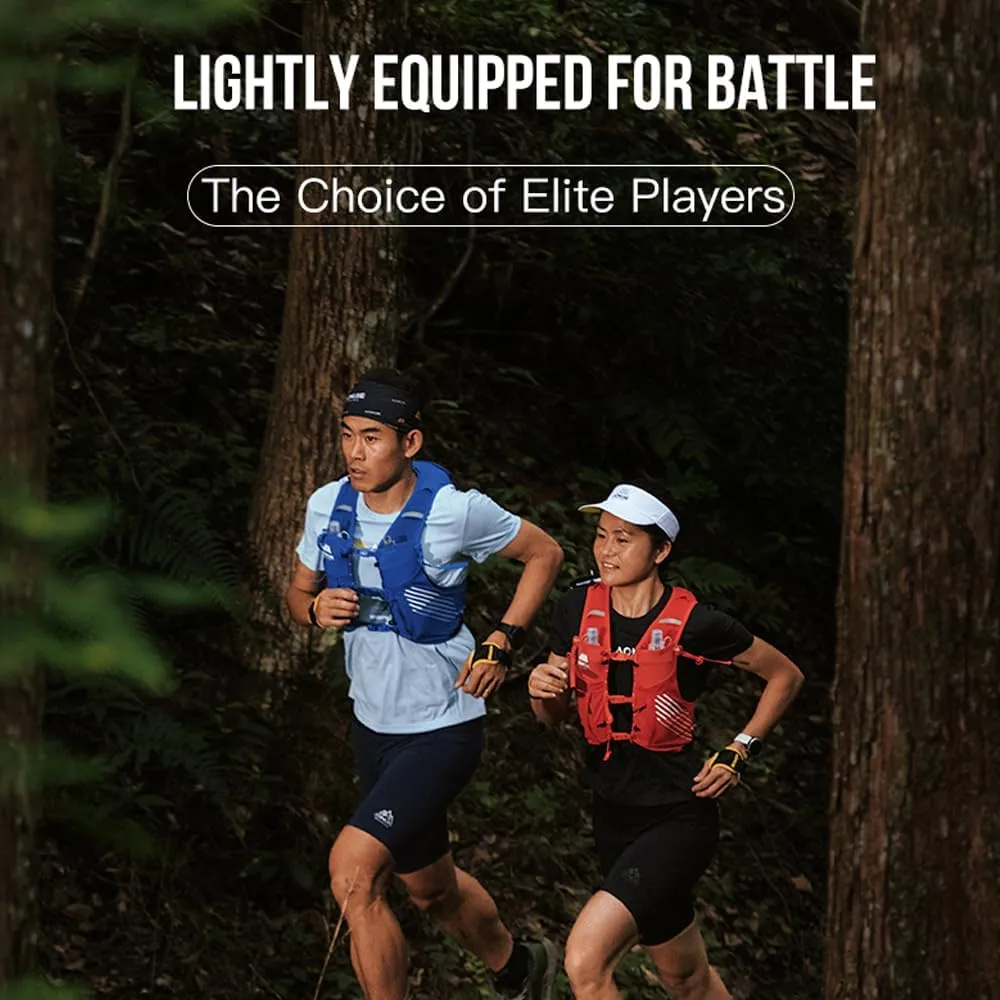 AONIJIE 10L Lightweight Trail Running Vest, Hydration Pack for Men Women, Climbing Hiking Mountaineering Hydration Vest