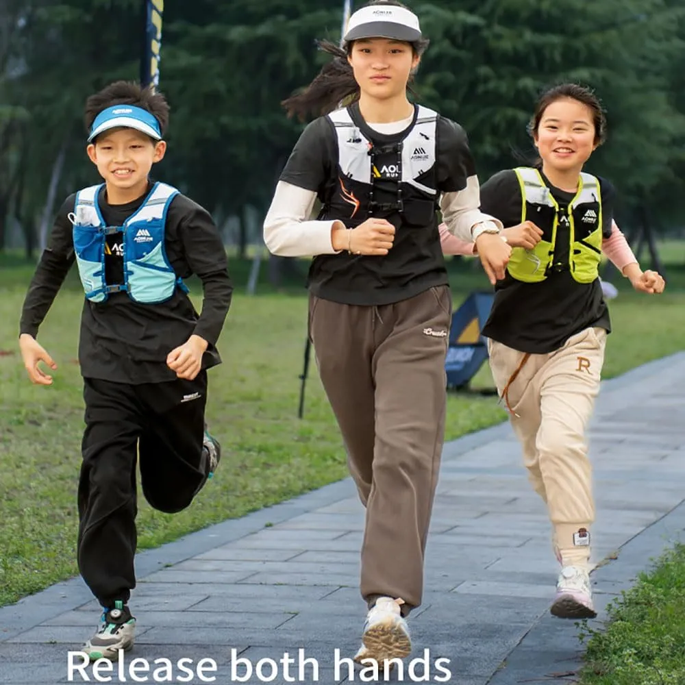 AONIJIE Children's Hydration Backpack, Lightweight 3L Children's Running Backpack Suitable for Hiking, Trail Running
