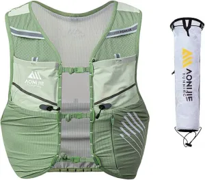 AONIJIE Running Vest Backpack 5L with External Trekking Poles Storage Bag Lightweight Pack for Trail Run Race
