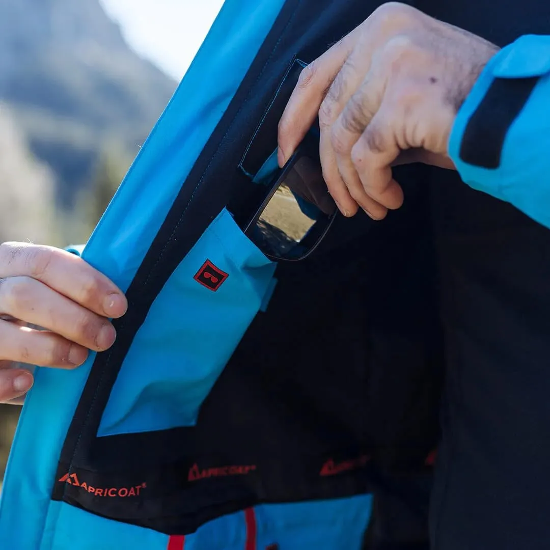 Apricoat Adventure 2.0 Warm Winter Jacket Insulated, Hooded, Waterproof and windproof Coat for Travelling, Hiking, Trekking