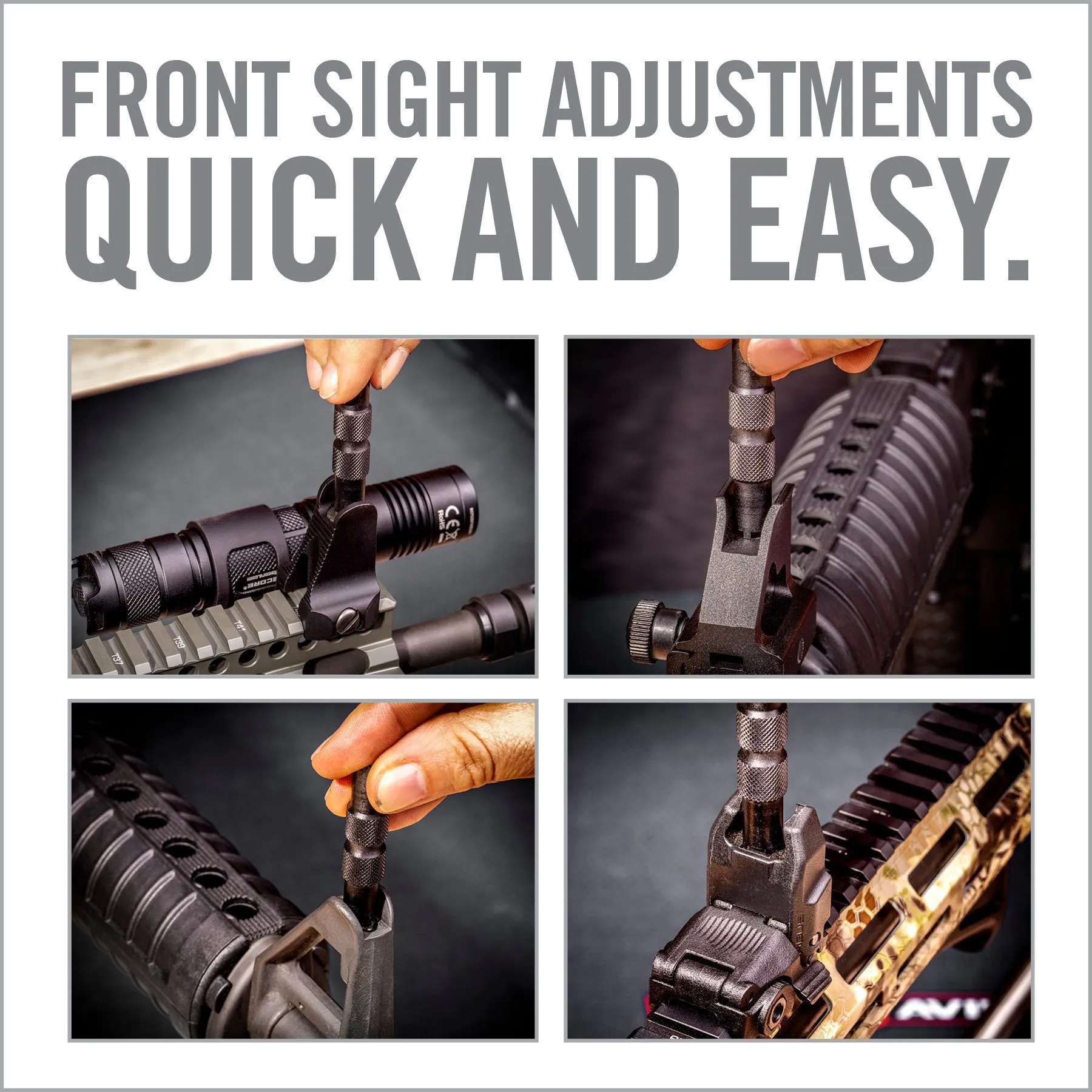 AR15 Front Sight Adjuster Tool