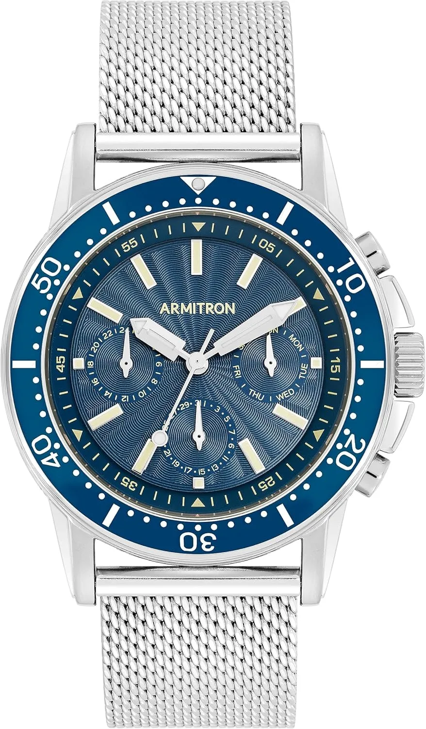 Armitron Men's Analog Chronograph Mesh Band Watch, 20/5532