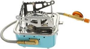 ARTIBETTER Titanium Camping Supplies Compact Easy to Use Folding Portable Gas Stove
