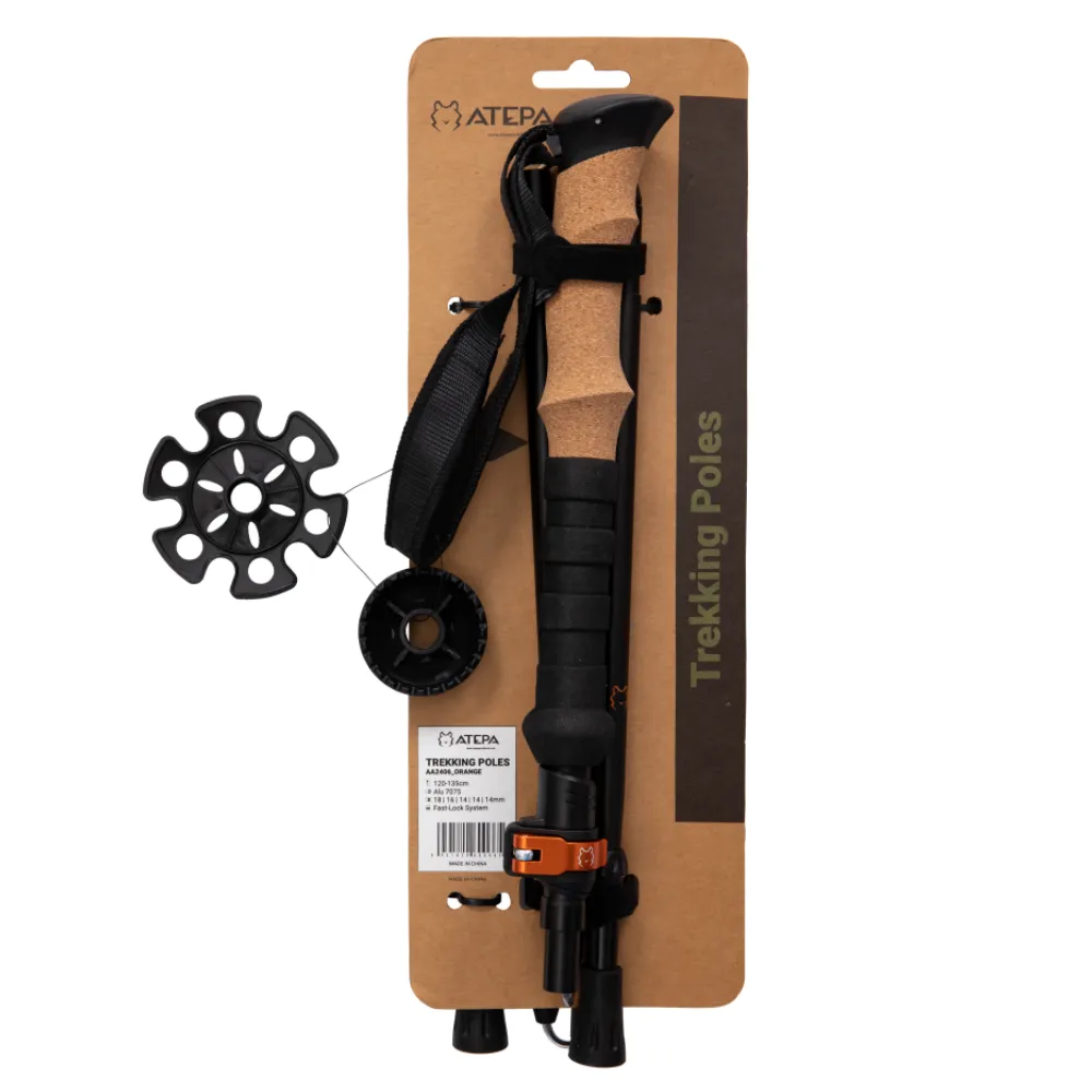 ATEPA Alpenstock Ultra-Light Trekking Poles - Pair