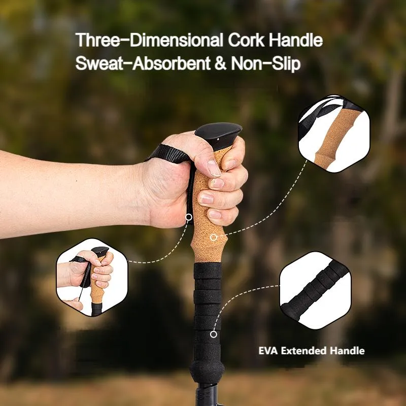 ATEPA Alpenstock Ultra-Light Trekking Poles - Pair