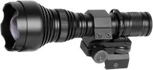 ATN IR Infrared Illuminator for Hunting, Night Vision Flashlight, for ATN Smart Scopes X-Sight 4K, LTV, 5, Easy Mount, Battery Charger, Law Enforcement, Military Use, Black