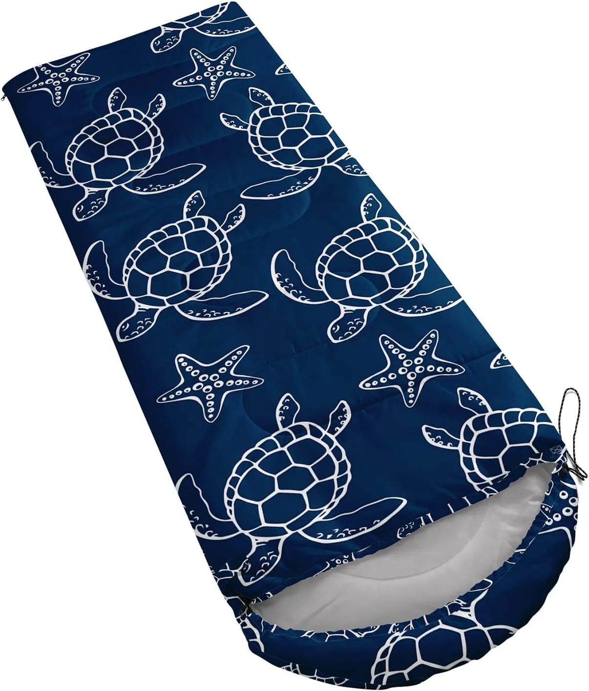 Axolotl Kawaii Sheep Sleeping Bag,3 Season Warm and Cool Weather Moon and Star Sleeping Bags for Kids Girls Teens,Cloud Waterproof Lightweight Sleeping Bags for Traveling,Outdoors Camping Equipment