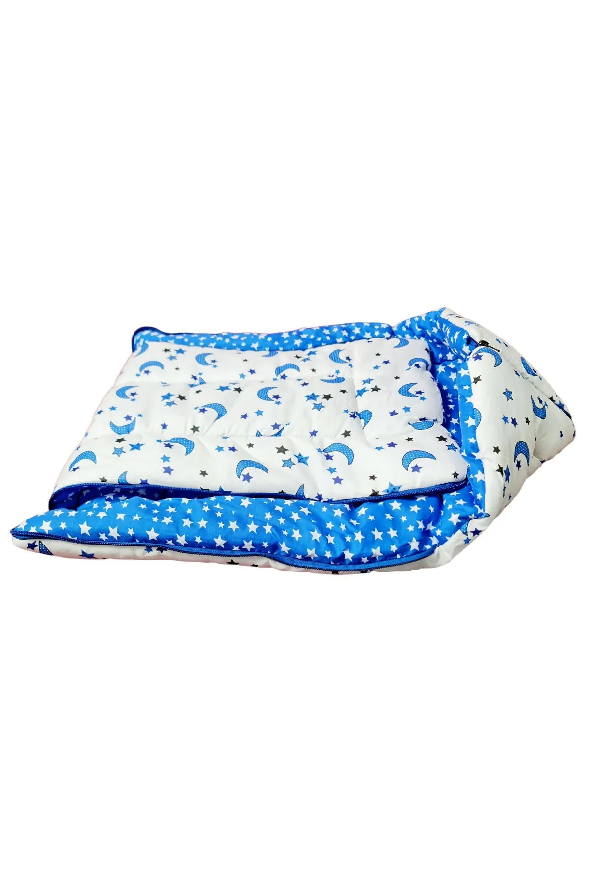 Baby Cotton Printed Sleeping Bag with Zip (Pack Of 1)