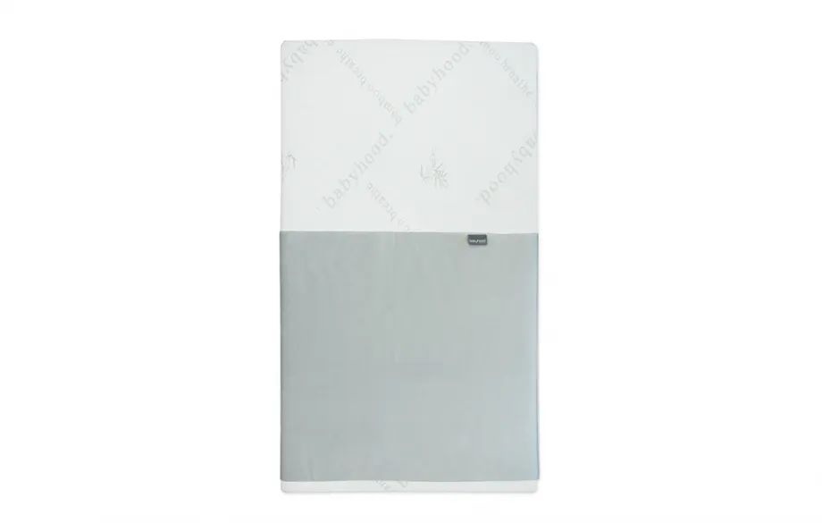 Babyhood Luxurious Breathe Eze Mattress Protector Sheet (half sheet)