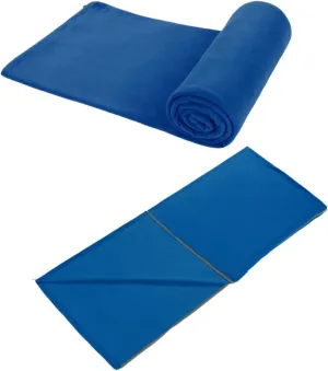 Backpacking Sleeping Bag Fleece Sleeping Bag for Cool Weather 180x75cm with Storage Sack