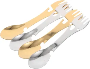 Backpacking Spork Multi-function Knife Spoon Fork Lightweight Camping Eating Tool Portable Outdoor Gear