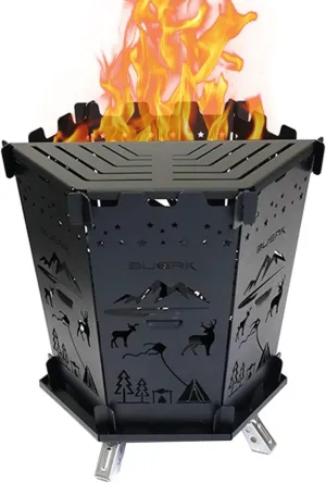 Backpacking Stove for Camping - Backpacking Burner, Folding Camping Stoves | Camping Burner for Backpackers, Fire Pit Rack for Travel, Picnic and Al Ai Activities