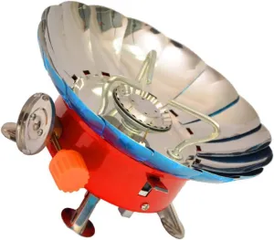 Backpacking Stove Windproof Burner Portable Gas Stove for Camping Aluminum Alloy Cooking Heater