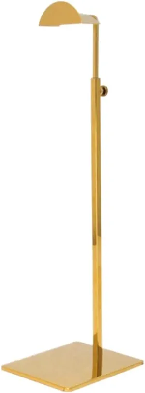 B&NN Adjustable Height Woman Handbag Rack Hook Bag Display Stand With Single Side Hook (Gold)