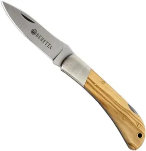 BERETTA Multi-Use Corrosion-Resistant Stainless Steel Razor Sharp Outdoor Pocket Folding Hunting Knife
