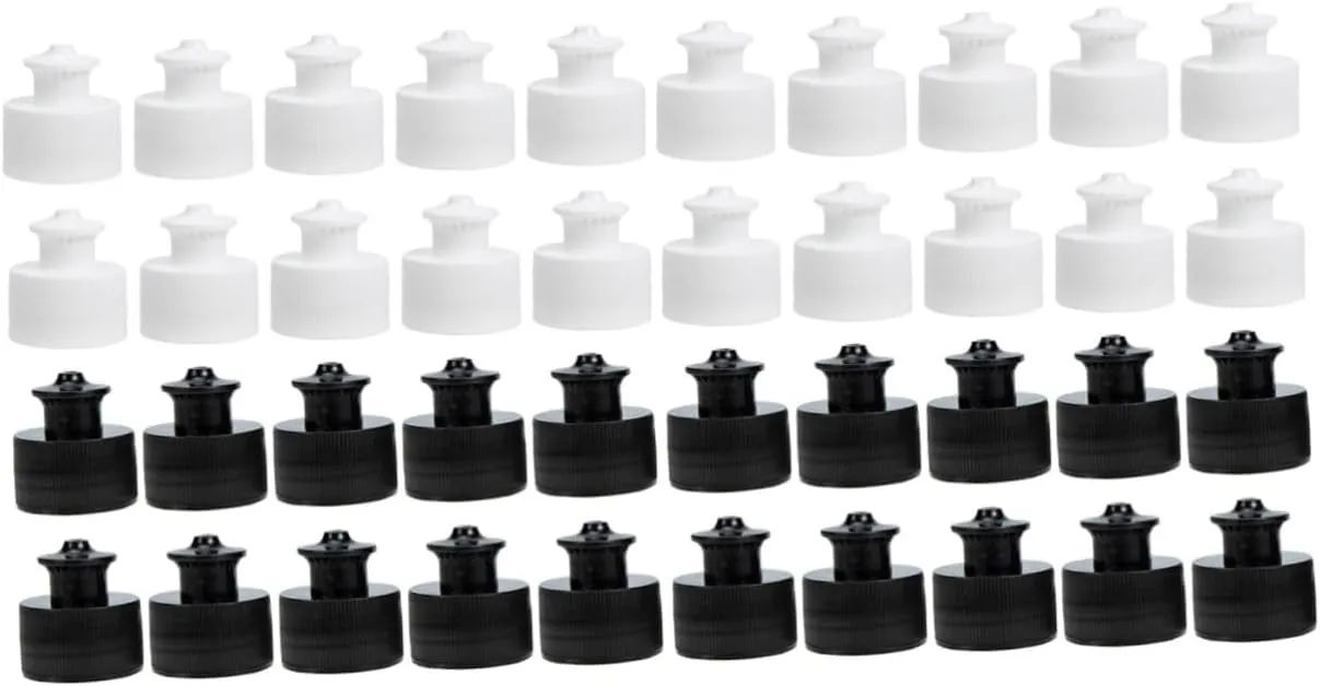 BESPORTBLE 80pcs Portable Bottle Lids Professional Water Bottle Caps for Sports Outdoor Use Lightweight Leak-Resistant Design for Running Camping and Everyday Hydration