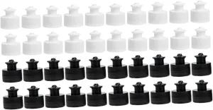 BESPORTBLE 80pcs Portable Bottle Lids Professional Water Bottle Caps for Sports Outdoor Use Lightweight Leak-Resistant Design for Running Camping and Everyday Hydration