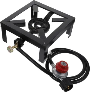 BESPORTBLE Camping Propane Stove Burner Burner Portable Cooking Stove Heat Regulator Hose