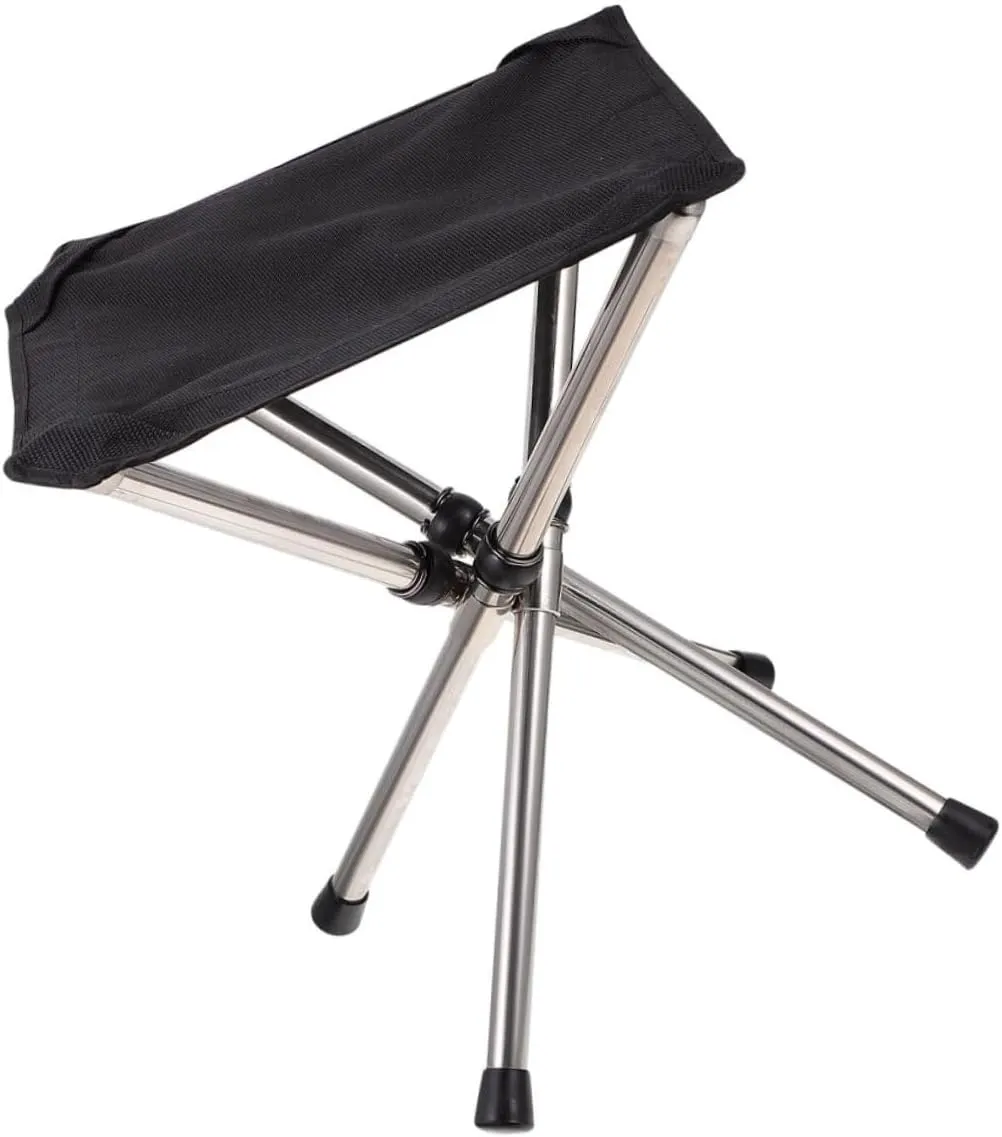BESPORTBLE Foldable Camping Stool Lightweight Stool for Outdoor Portable Folding Chair Double Seating
