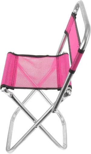 BESPORTBLE Foldable Fishing Chair Compact Camping Stool Portable Outdoor Seat for Hiking Traveling Garden Random
