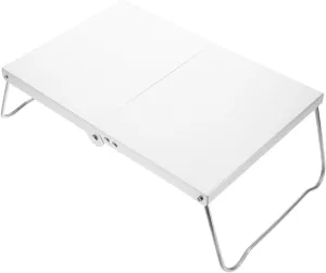 BESPORTBLE Height Portable Camping Table Lightweight Foldable Table for Outdoor Cooking Picnics Beach Hiking and Travel
