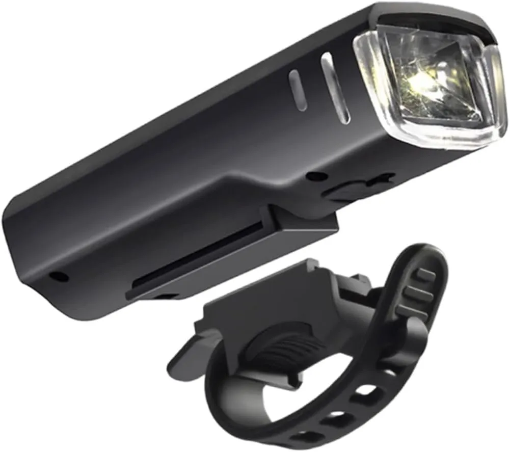 BESPORTBLE Led Headlight for Bike Portable Front Sensor USB Rechargeable Modes Compact Design for Mountain Biking Black