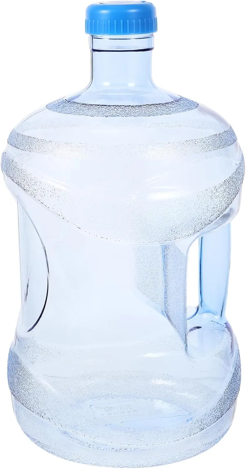 BESPORTBLE Thick Mineral Water Jug Large Water Storage for Outdoor Strong Handle Easy to Fill and Carry Random Style