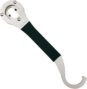 Bike Bottom Bracket Wrench, Stainless Steel Multi Tool for Old Type Bottom Brackets Repair, Compact with Matte Treatment, Bike Tool for Repair (GK-FK01)