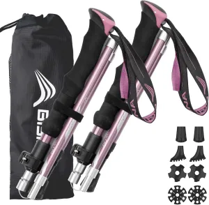 BISINNA Collapsible Hiking Poles: Lightweight & Adjustable!