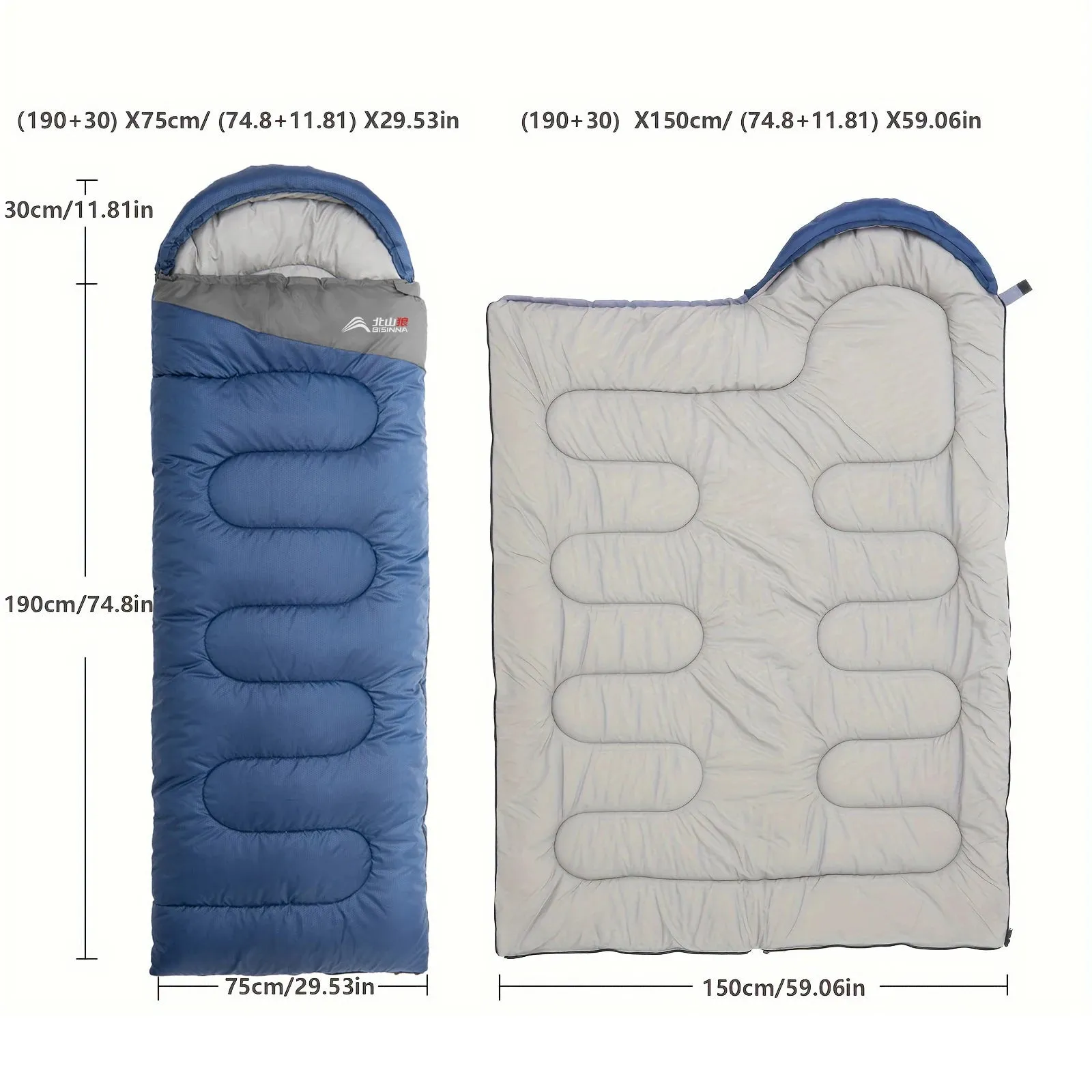 BISINNA Ultralight Camping Sleeping Bag